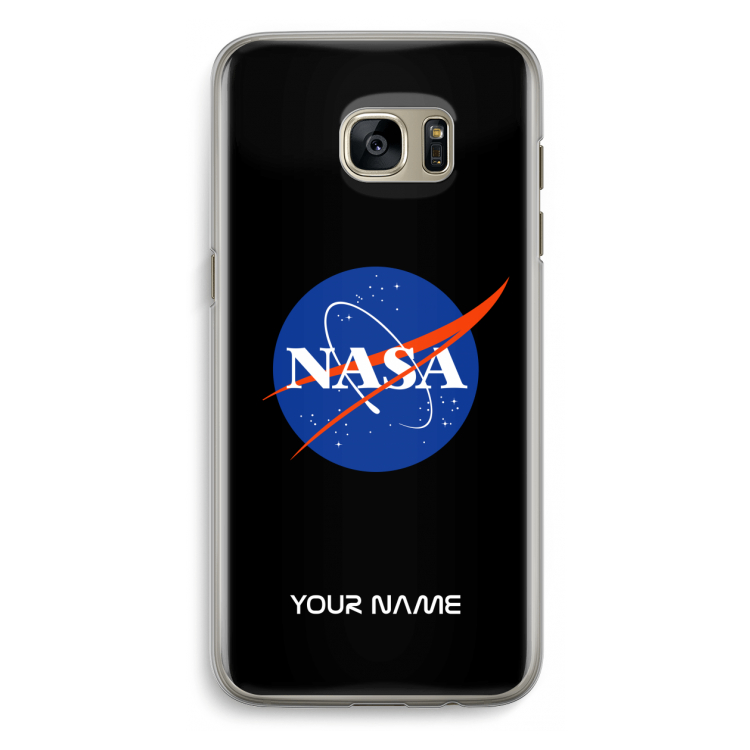 NASA: Samsung Galaxy S7 Edge Transparant Hoesje