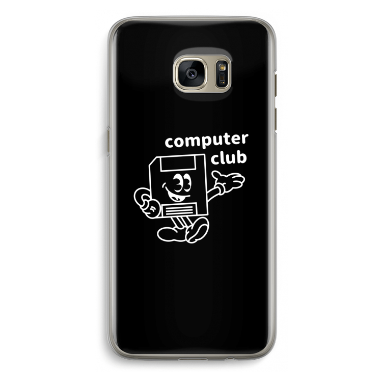 Floppyhead: Samsung Galaxy S7 Edge Transparant Hoesje