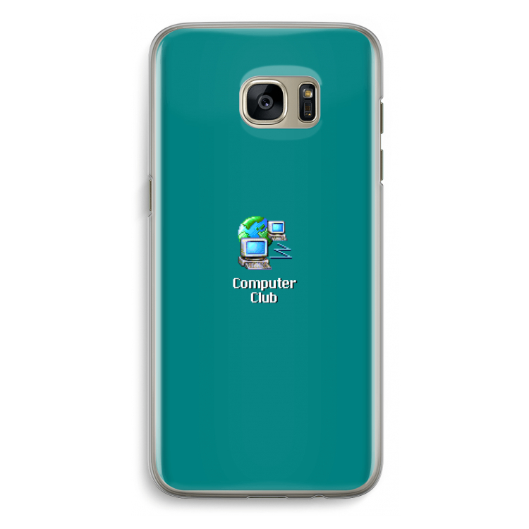 Win98: Samsung Galaxy S7 Edge Transparant Hoesje