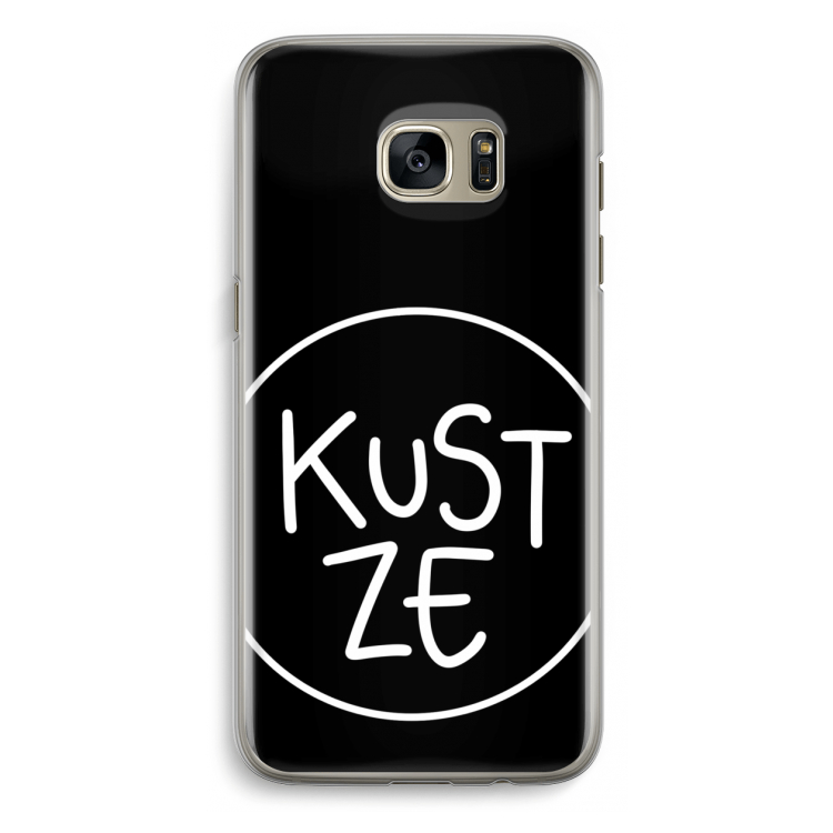 KUST ZE: Samsung Galaxy S7 Edge Transparant Hoesje