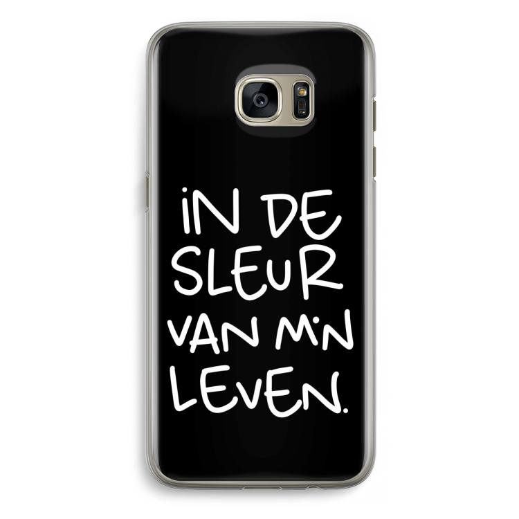 De Sleur: Samsung Galaxy S7 Edge Transparant Hoesje