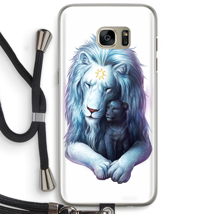 Child Of Light: Samsung Galaxy S7 Edge Transparant Hoesje met koord
