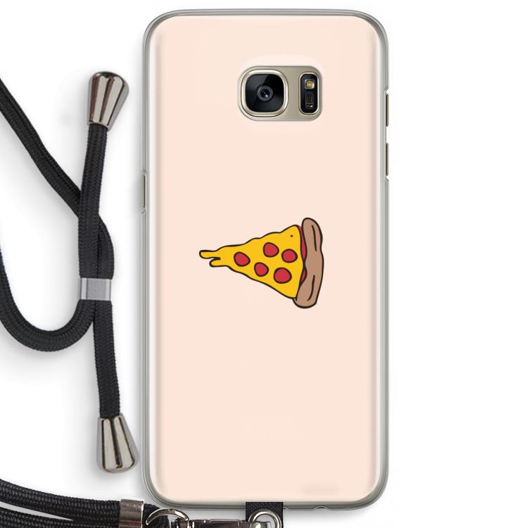 You Complete Me #1: Samsung Galaxy S7 Edge Transparant Hoesje met koord