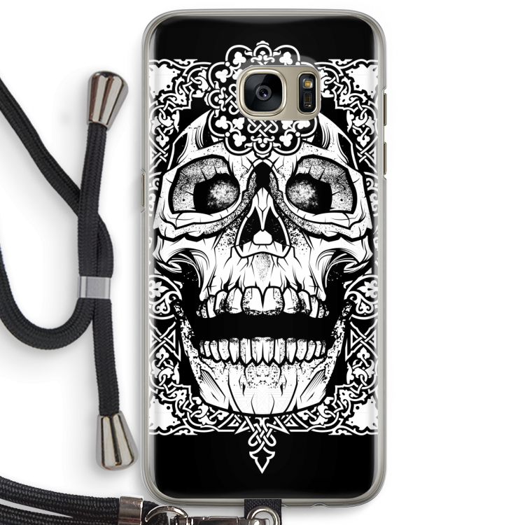 Seek & Destroy: Samsung Galaxy S7 Edge Transparant Hoesje met koord