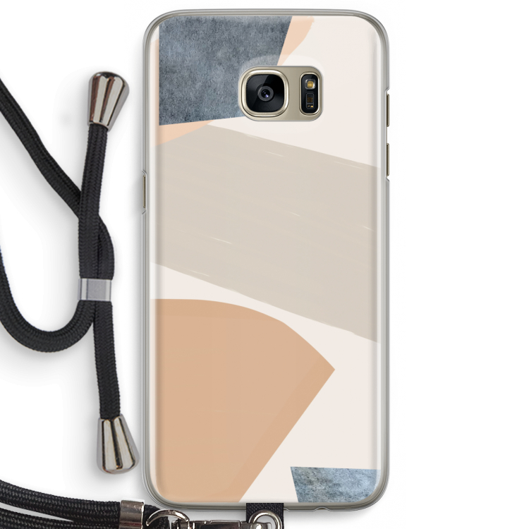 Formo: Samsung Galaxy S7 Edge Transparant Hoesje met koord