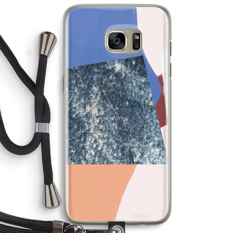 Billy: Samsung Galaxy S7 Edge Transparant Hoesje met koord