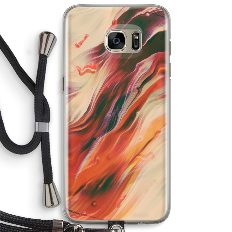Forgotten Lands: Samsung Galaxy S7 Edge Transparant Hoesje met koord