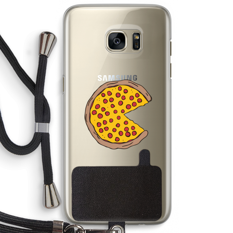 You Complete Me #2: Samsung Galaxy S7 Edge Transparant Hoesje met koord