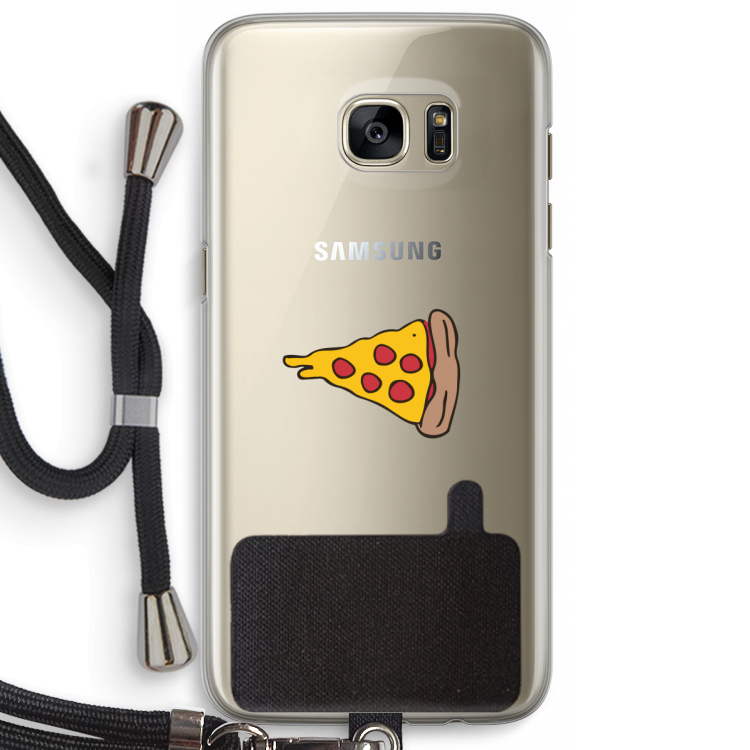You Complete Me #1: Samsung Galaxy S7 Edge Transparant Hoesje met koord