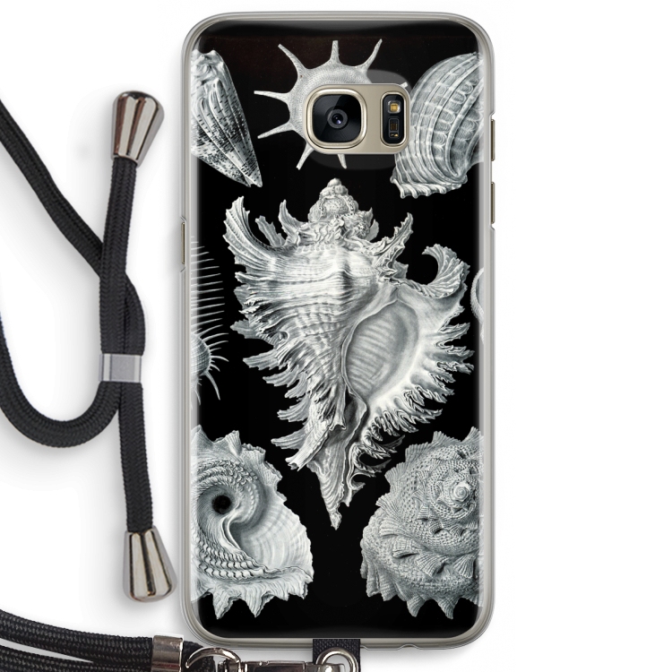Haeckel Prosobranchia: Samsung Galaxy S7 Edge Transparant Hoesje met koord