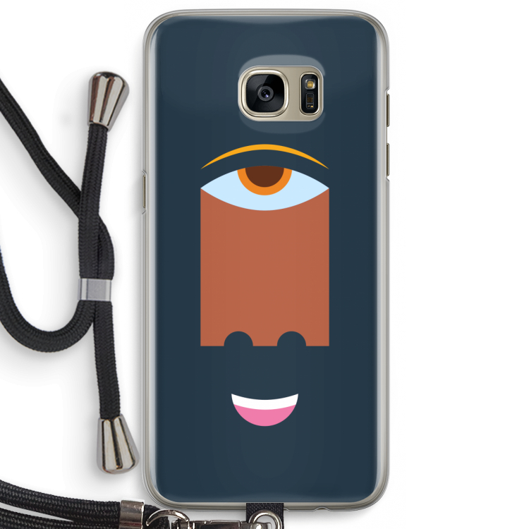 Mono M: Samsung Galaxy S7 Edge Transparant Hoesje met koord