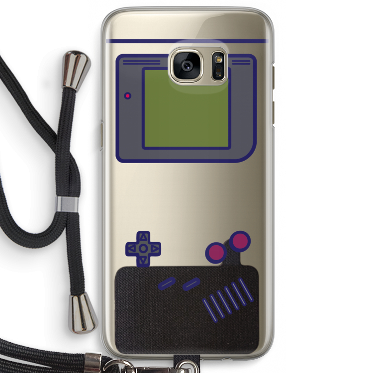 Game On: Samsung Galaxy S7 Edge Transparant Hoesje met koord