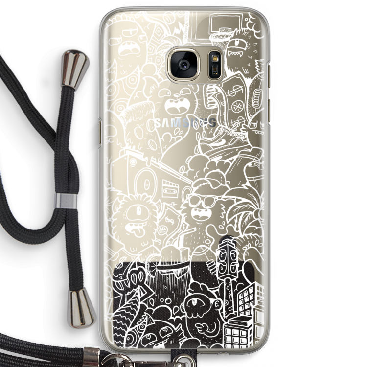 Vexx City #2: Samsung Galaxy S7 Edge Transparant Hoesje met koord