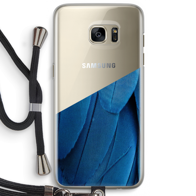Pauw: Samsung Galaxy S7 Edge Transparant Hoesje met koord