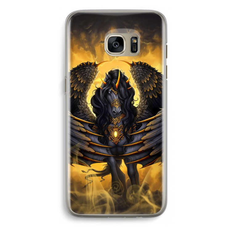 Pegasus: Samsung Galaxy S7 Edge Transparant Hoesje
