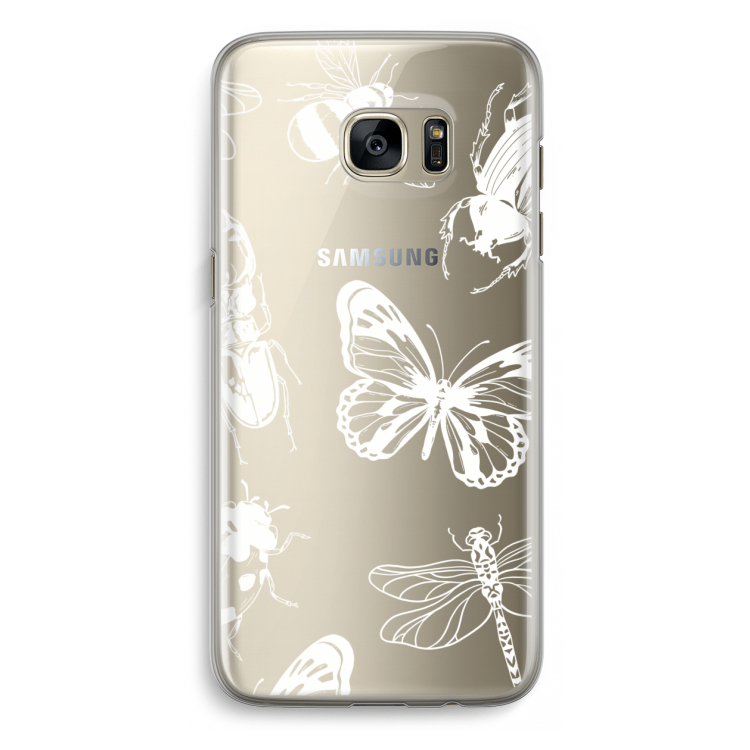 Tiny Bugs: Samsung Galaxy S7 Edge Transparant Hoesje