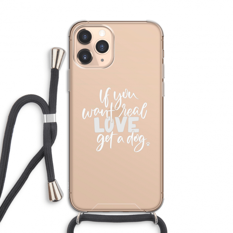 Partner in crime: iPhone 11 Pro Transparant Hoesje met koord
