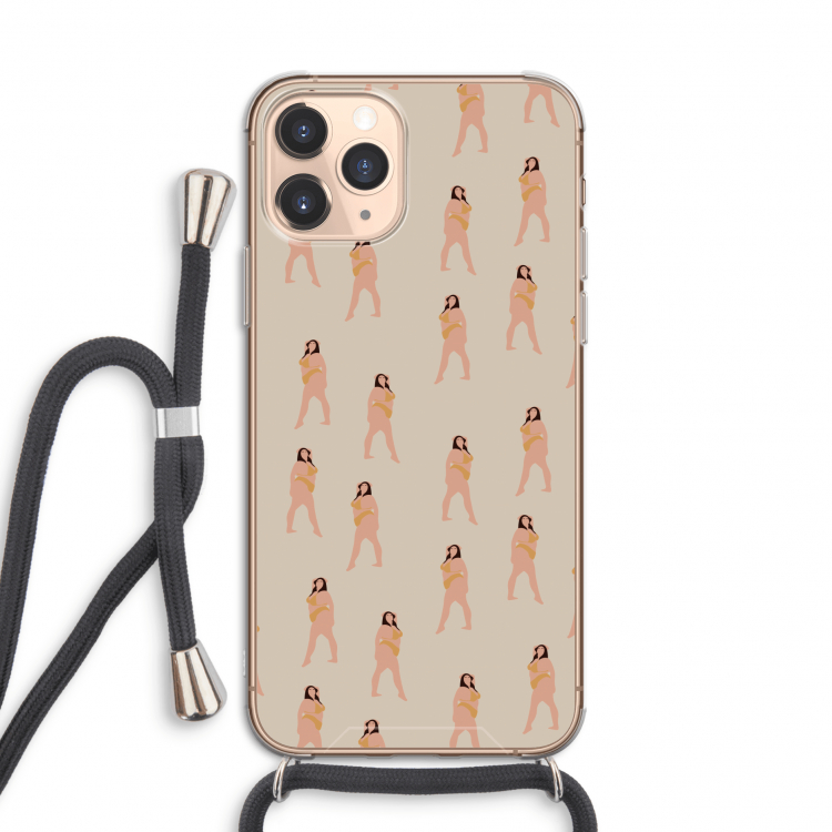 You're so golden: iPhone 11 Pro Transparant Hoesje met koord