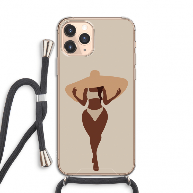 Let's get salty: iPhone 11 Pro Transparant Hoesje met koord
