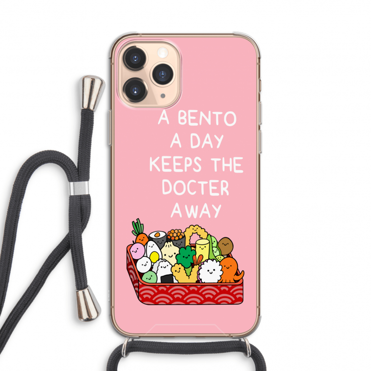 Bento a day: iPhone 11 Pro Transparant Hoesje met koord