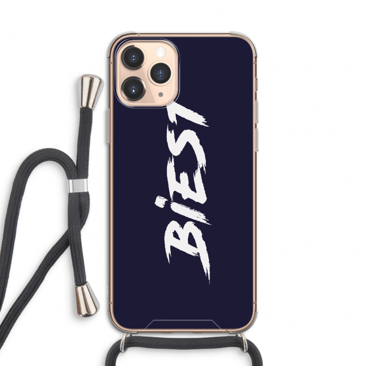 Biest: iPhone 11 Pro Transparant Hoesje met koord