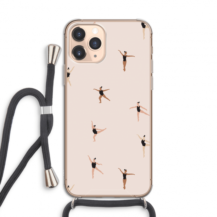 Dancing #1: iPhone 11 Pro Transparant Hoesje met koord