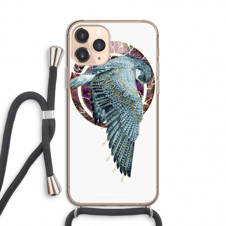 Golden Falcon: iPhone 11 Pro Transparant Hoesje met koord