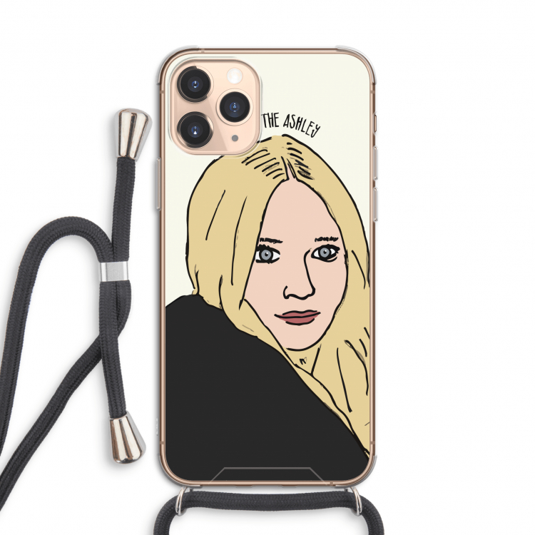 Ashley: iPhone 11 Pro Transparant Hoesje met koord