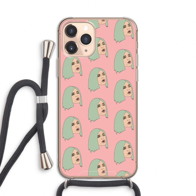 King Kylie: iPhone 11 Pro Transparant Hoesje met koord