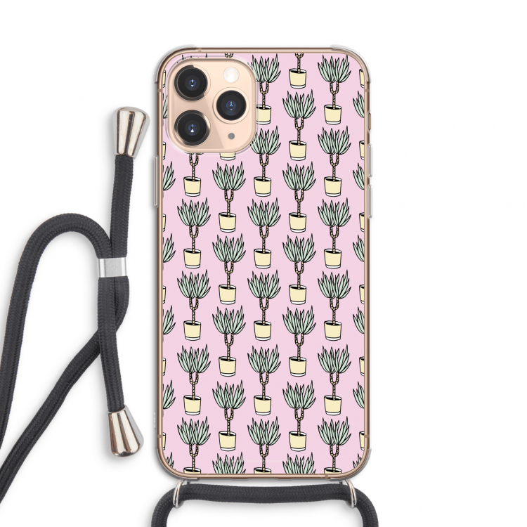 Boompje: iPhone 11 Pro Transparant Hoesje met koord