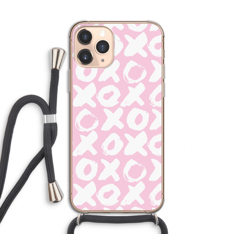 XOXO: iPhone 11 Pro Transparant Hoesje met koord