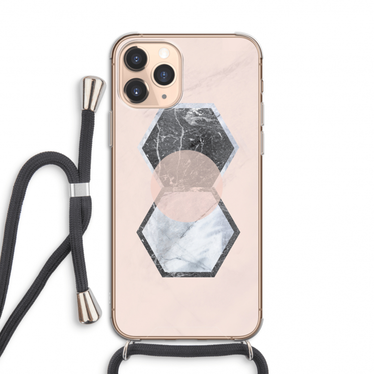 Creatieve toets: iPhone 11 Pro Transparant Hoesje met koord