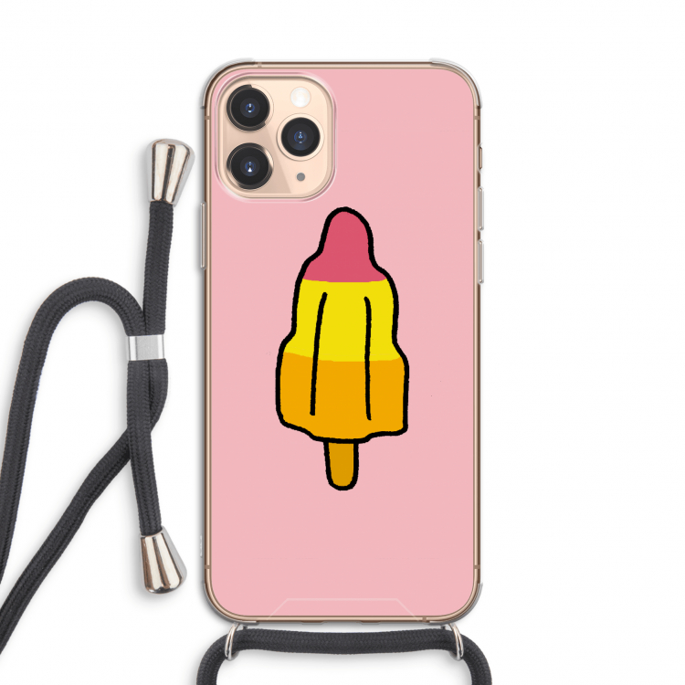 Raketijsje: iPhone 11 Pro Transparant Hoesje met koord