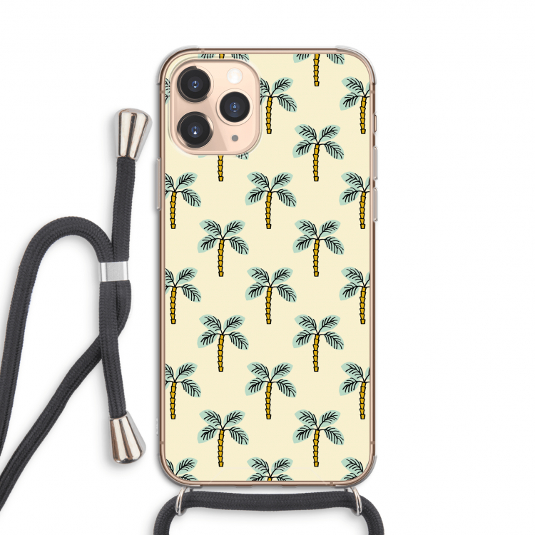 Paradise: iPhone 11 Pro Transparant Hoesje met koord