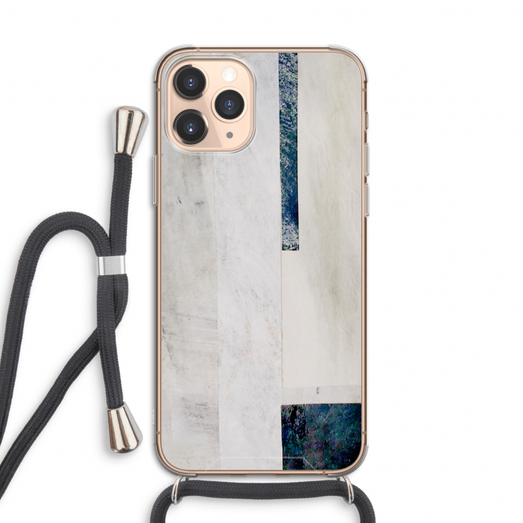 Meet you there: iPhone 11 Pro Transparant Hoesje met koord