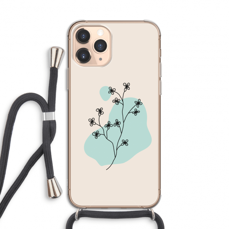 Love your petals: iPhone 11 Pro Transparant Hoesje met koord