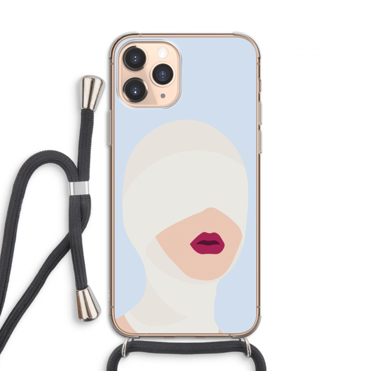Incognito: iPhone 11 Pro Transparant Hoesje met koord