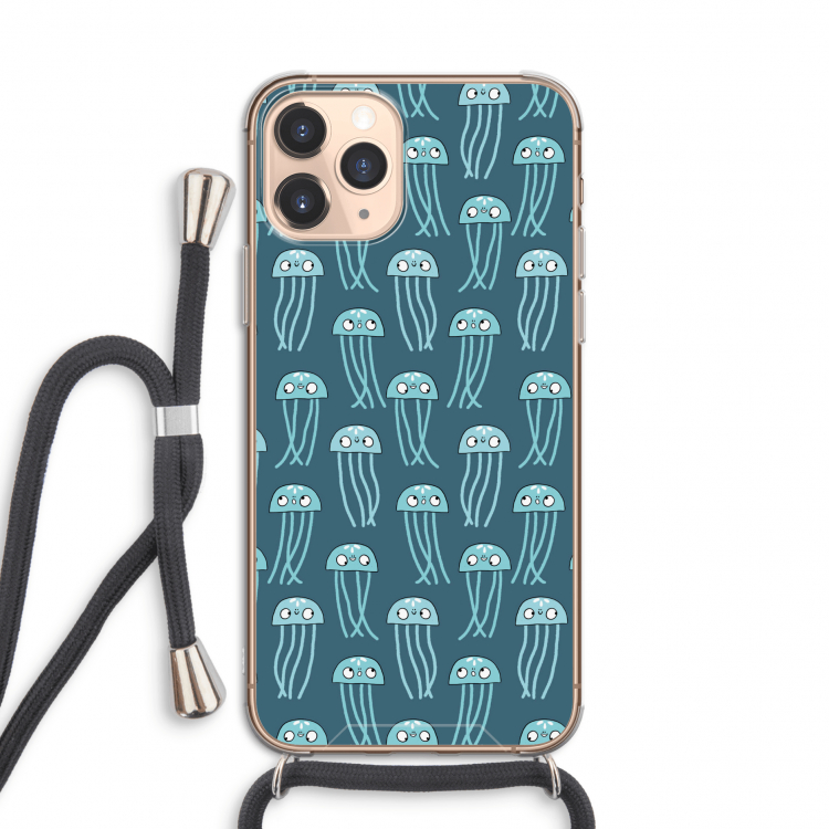 Kwallie: iPhone 11 Pro Transparant Hoesje met koord