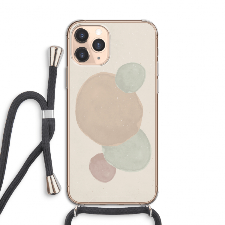 Geo #9: iPhone 11 Pro Transparant Hoesje met koord