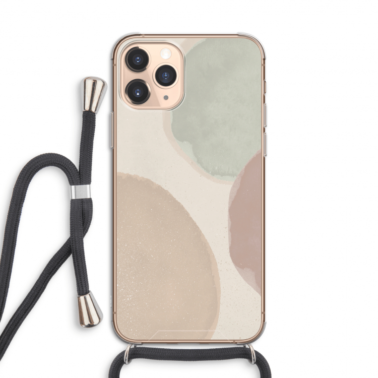 Geo #8: iPhone 11 Pro Transparant Hoesje met koord