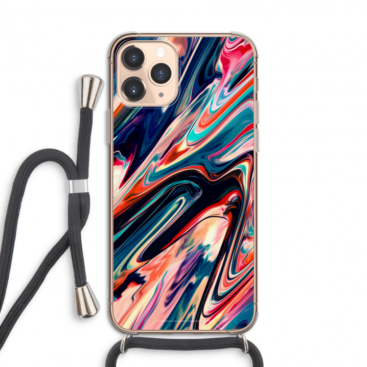 Quantum Being: iPhone 11 Pro Transparant Hoesje met koord