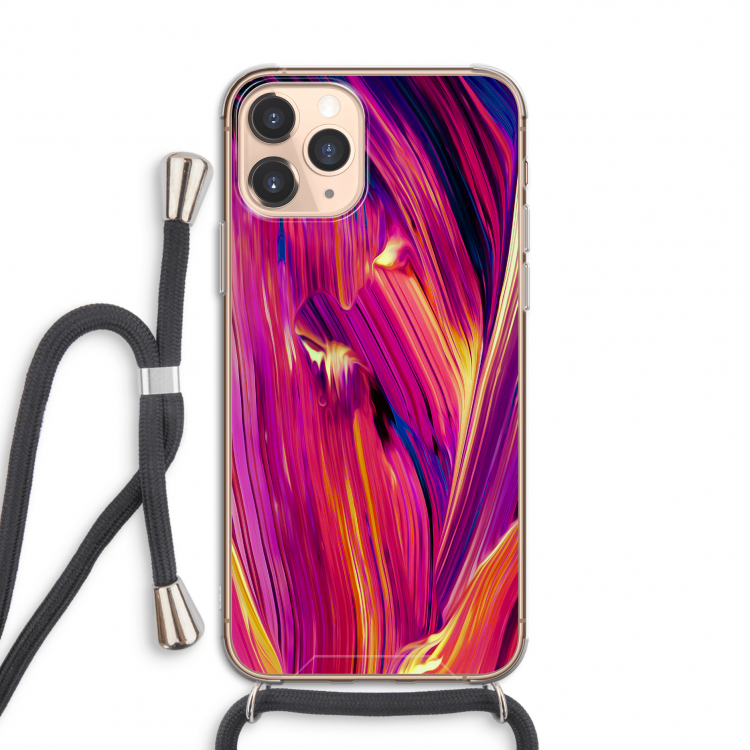 Phoenix: iPhone 11 Pro Transparant Hoesje met koord