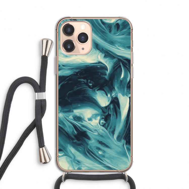 Dreaming About Whales: iPhone 11 Pro Transparant Hoesje met koord