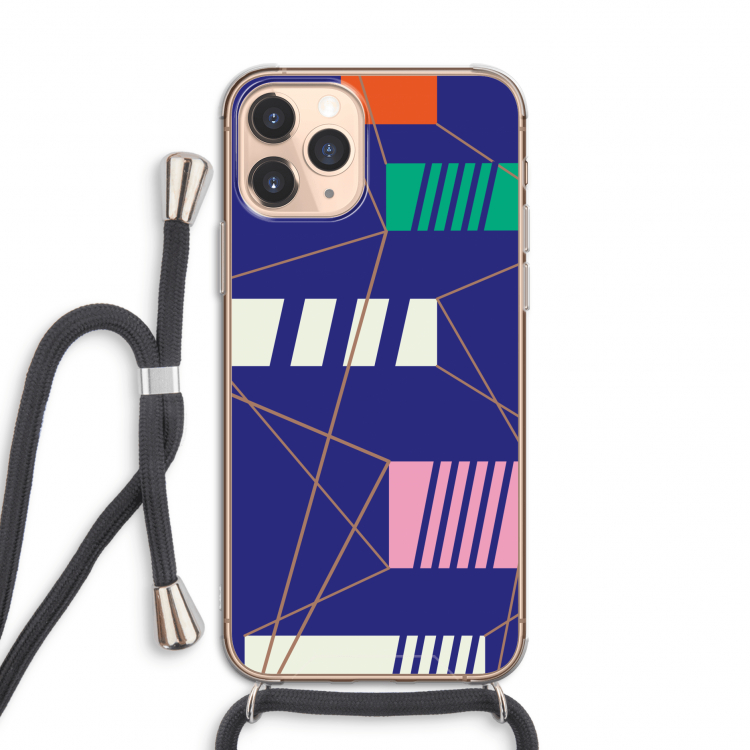 Gestalte 5: iPhone 11 Pro Transparant Hoesje met koord