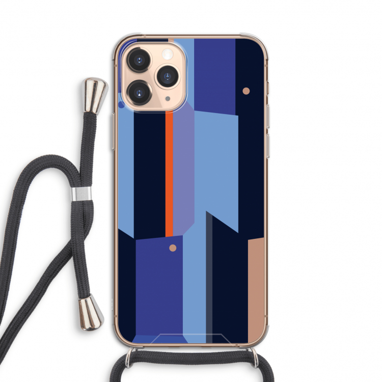 Gestalte 3: iPhone 11 Pro Transparant Hoesje met koord