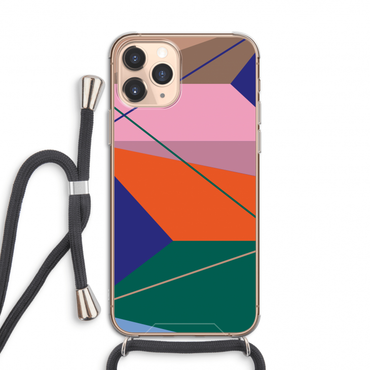 Gestalte 1: iPhone 11 Pro Transparant Hoesje met koord