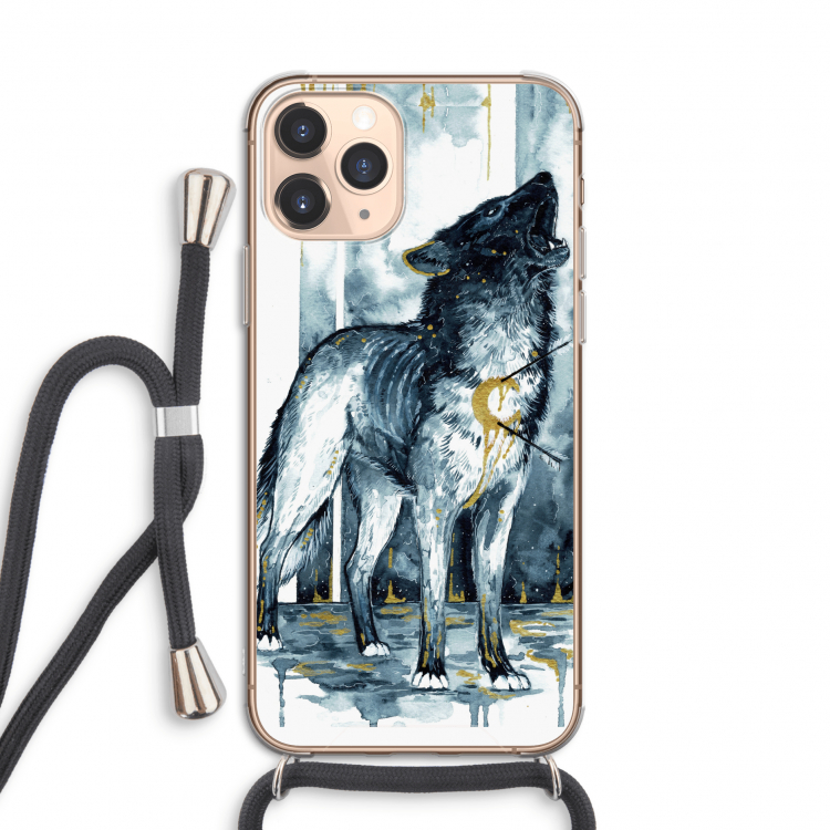 Bleeding Soul: iPhone 11 Pro Transparant Hoesje met koord