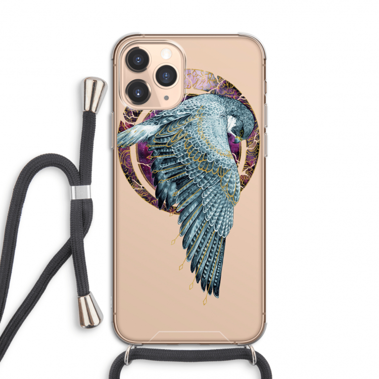 Golden Falcon: iPhone 11 Pro Transparant Hoesje met koord