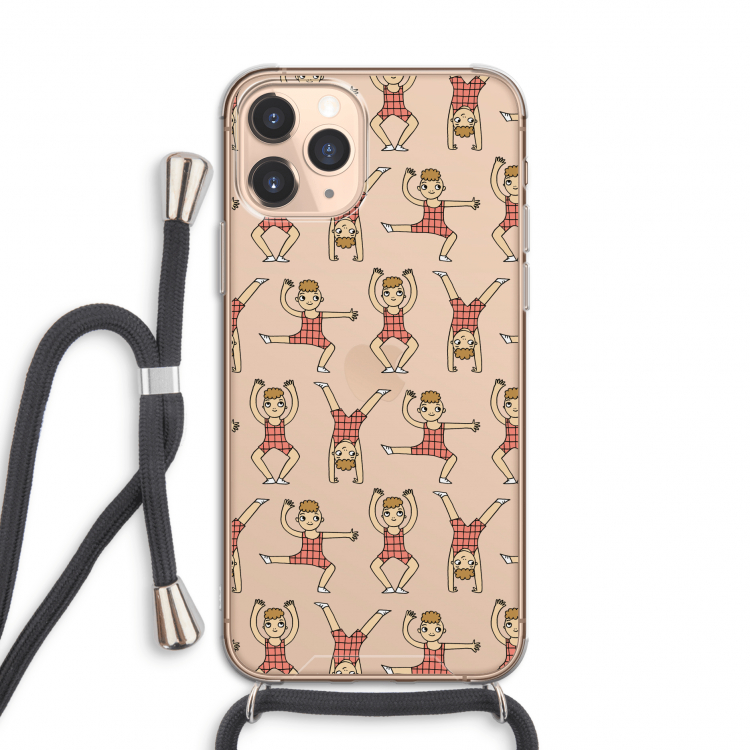 Gymboys: iPhone 11 Pro Transparant Hoesje met koord