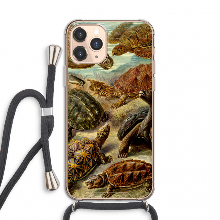 Haeckel Chelonia: iPhone 11 Pro Transparant Hoesje met koord
